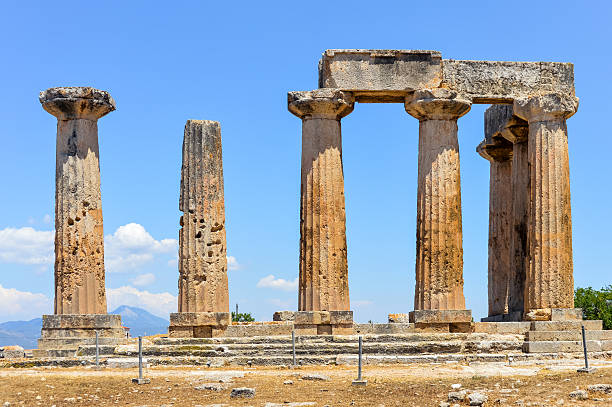 istock Ancient Corinth, Greece - The Temple of Apollo 598095226
