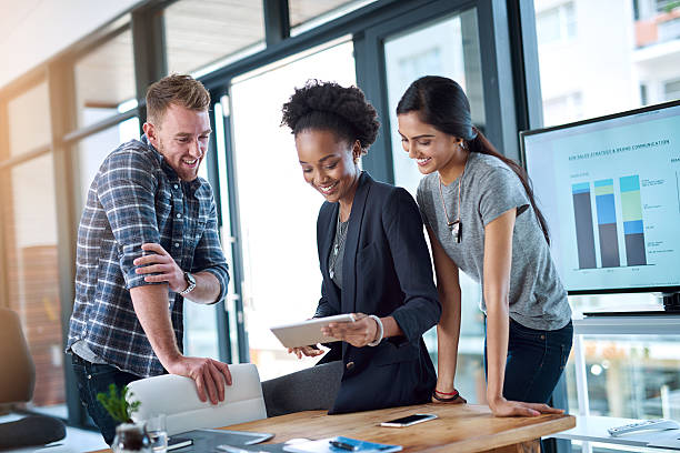 istock Teamwork benefits everybody in the business 598096502