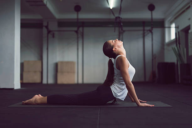 istock Part of the sun salutation 598132666