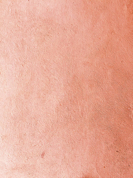 istock Concrete floor red color .old cement texture. 598134408
