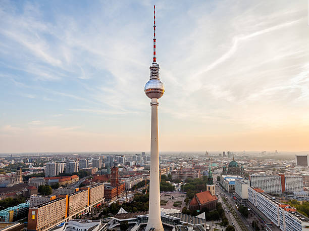 istock TV tower on Alexanderplatz, Berlin, Germany 598135852