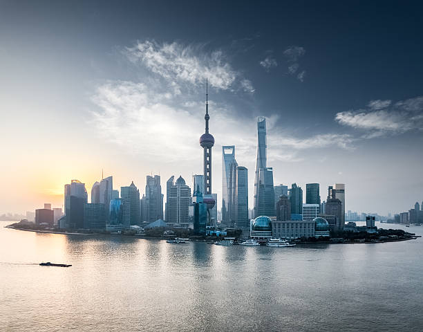 istock sunrise scene in shanghai 598137920