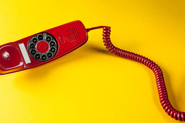 istock Vintage red phone 598138206