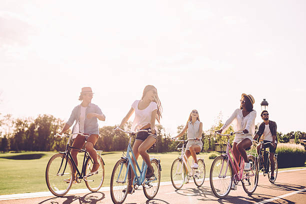istock Best friends and road ahead. 598144852