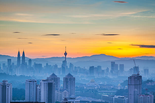 istock Kuala Lumpur cityscape at dawn 598147670