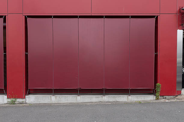 istock Large blank billboard on a street wall 598148786