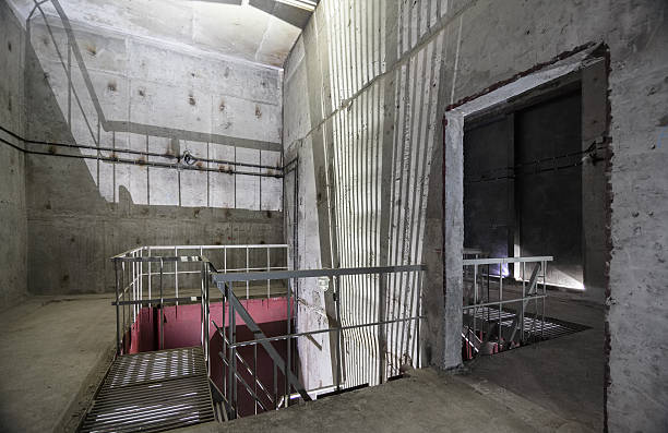 istock The holes in the concrete floor 598151836
