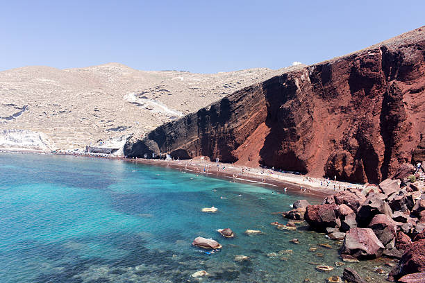 istock Red Mountain and the Blue Lagoon 598153150