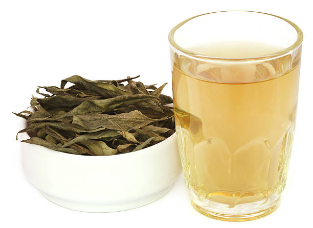 istock Medicinal Chirata with herbal juice 598161780