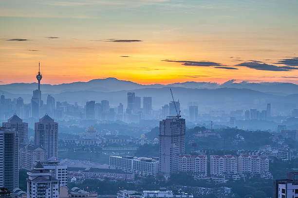 istock Kuala Lumpur cityscape at dawn 598162692