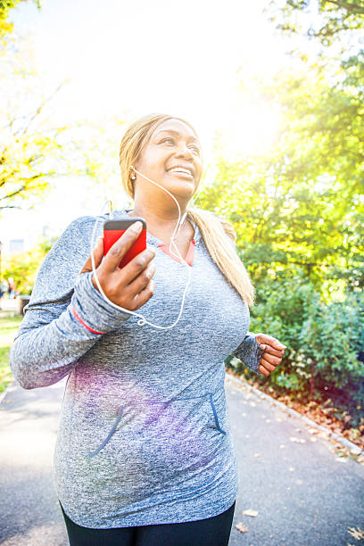 istock Woman running in Central Park New York 598163924
