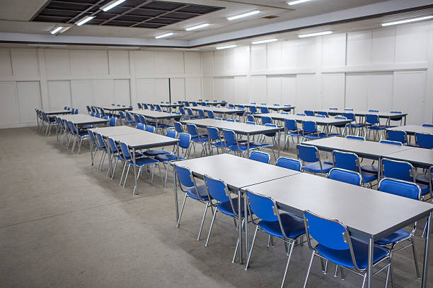 istock empty restaurant cafeteria in toei studios at kyoto japan 598166758