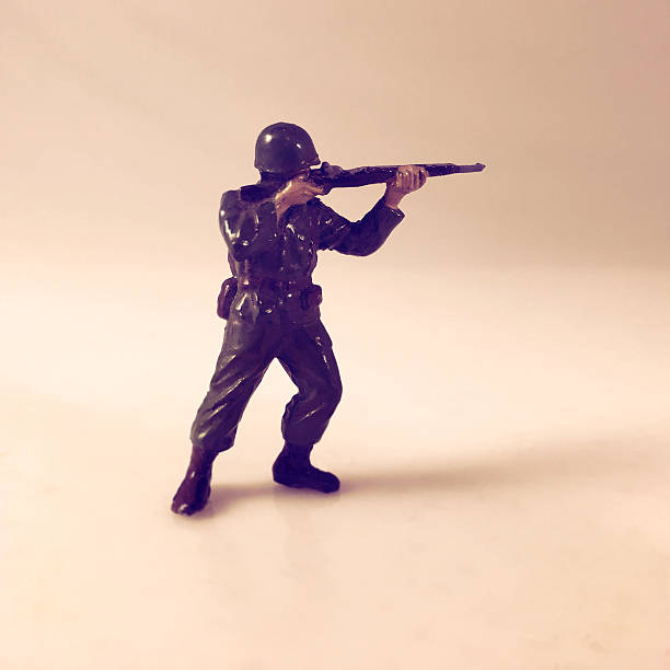 istock Vintage style Toy Soldier 598167978