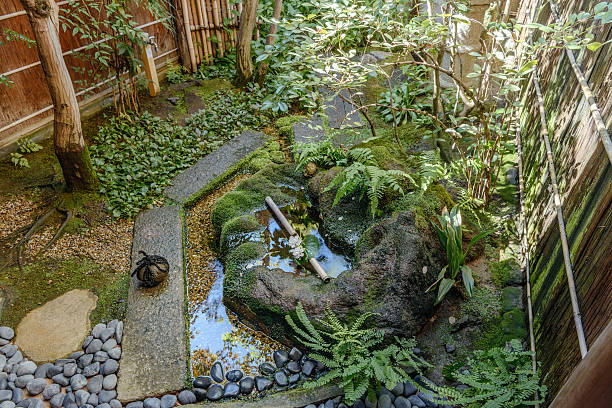 istock The beautiful Japanese spot garden 598169548
