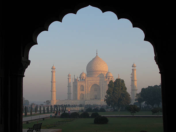 istock Taj Mahal in the early morning. 598172154