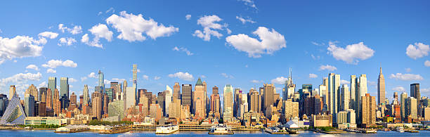 Manhattan Midtown skyline panorama