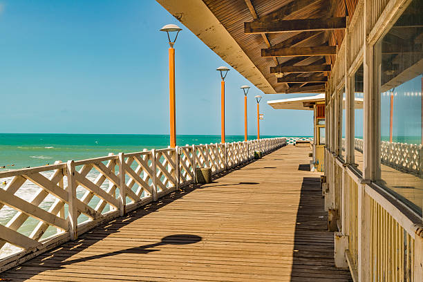 istock Breakwater Walkway at Fortaleza Beach 598173802