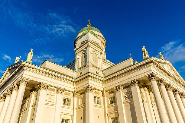istock Beautiful view of famous Helsinki Cathedral 598173884