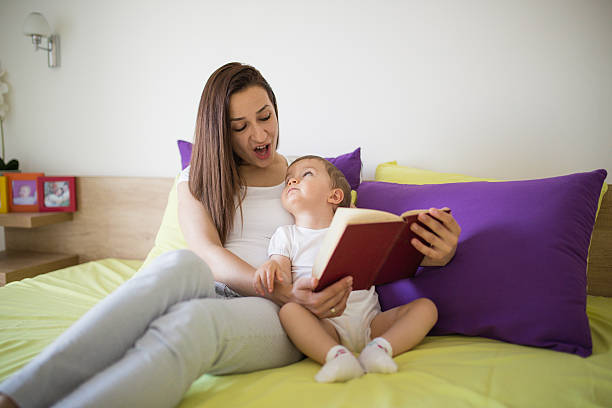 istock Mother reading to her daughter 598175732