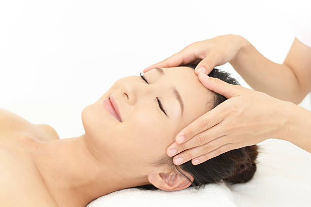istock Woman relaxing at spa salon 598215490