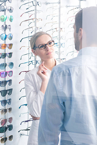 istock She'll take care of his vision 598215846