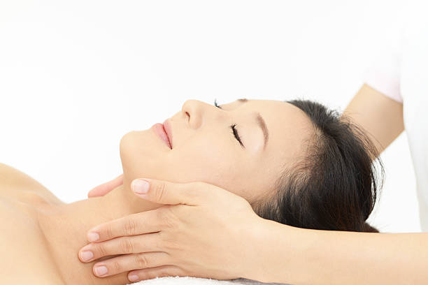 istock Woman relaxing at spa salon 598216134