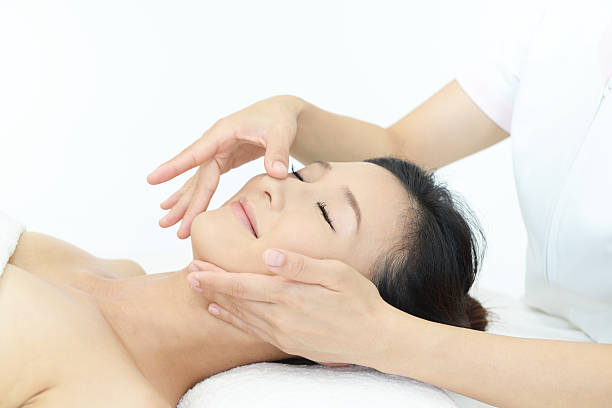 istock Woman relaxing at spa salon 598216240
