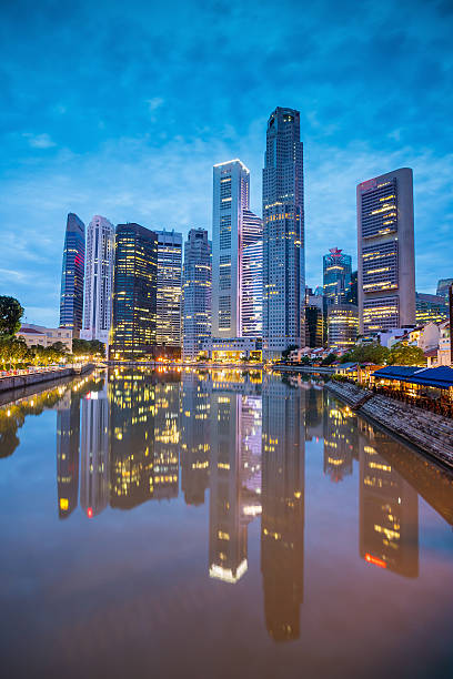 istock Skyline of downtown Singapore 598216404