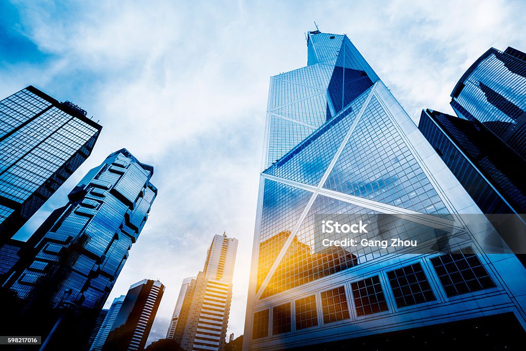 distrito central de Hong Kong - Foto de stock de Hong Kong libre de derechos