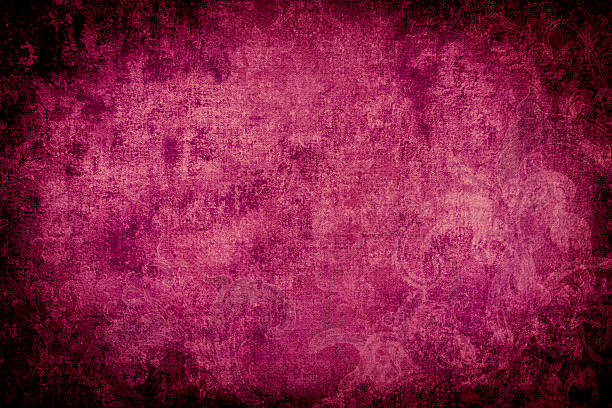 istock Purple Floral Abtract Background 598217908