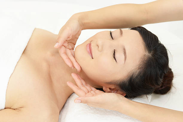 istock Woman relaxing at spa salon 598217958