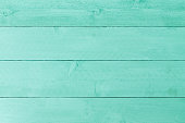 Pastel green stained wood background texture