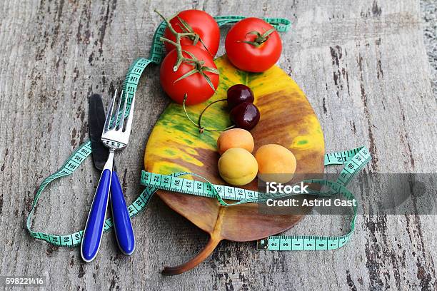 Diet With Fruits And Vegetables Stock Photo - Download Image Now - Accuracy, Apricot, Beauty