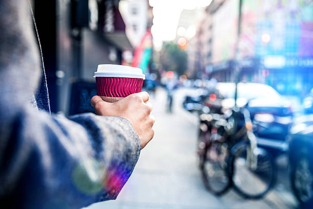 istock Businessman walking in Soho New York 598222832