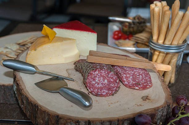 istock Party buffet of dairy and meat 598224728