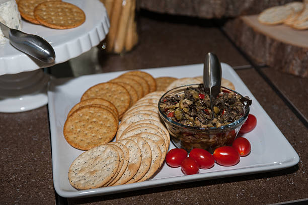 istock Party buffet of crunchy treats 598224746