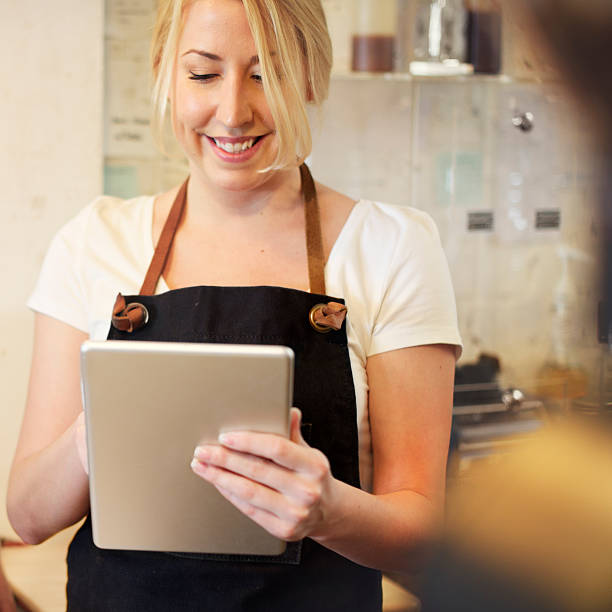 istock Service Restaurant Barista Cafe Coffee Shop Serving Concept 598225112