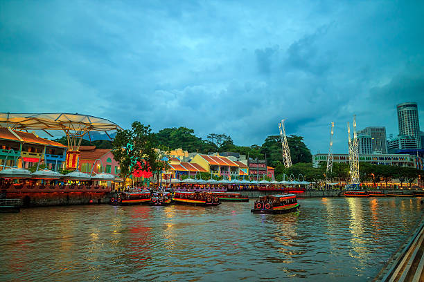 istock Clarke Quay in downtown Singapore 598227810