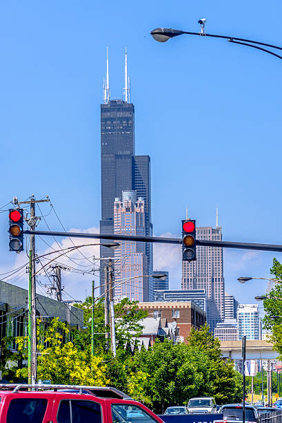 istock Busy street in Chicago 598228262