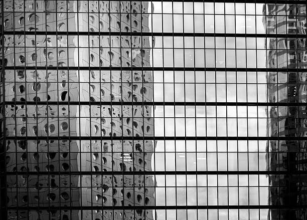 istock windows of business building with B&W color 598230478