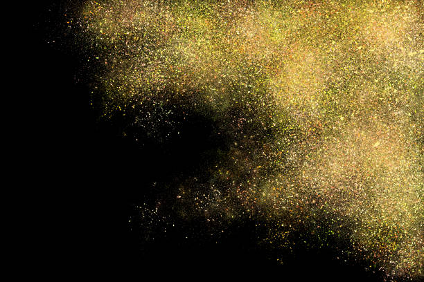 istock Colourful abstract powder explosion on a black background 598231326