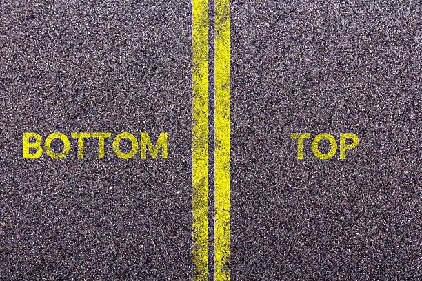 istock Tarmac with the words bottom and top 598231476