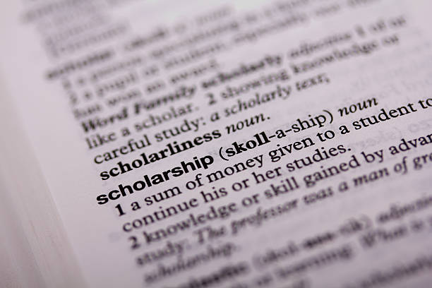 istock Close up of words in a dictionary 598231910