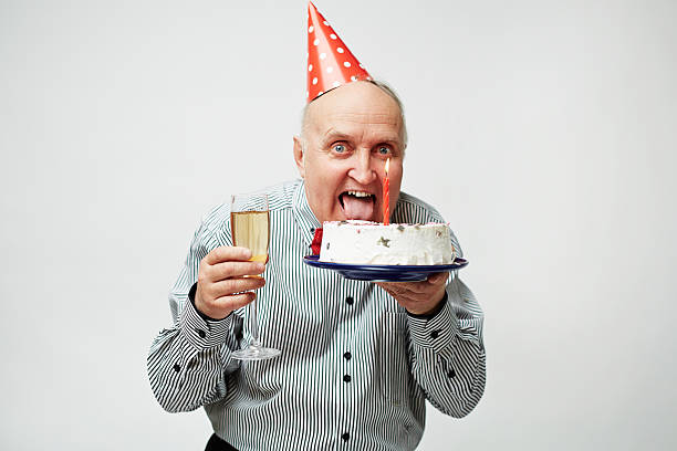 istock Man at birthday party 598233484