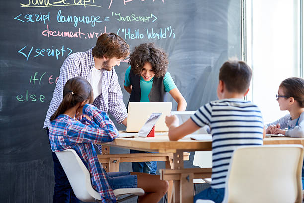 3,600+ Teenager Computer Programming Stock Photos, Pictures & Royalty ...