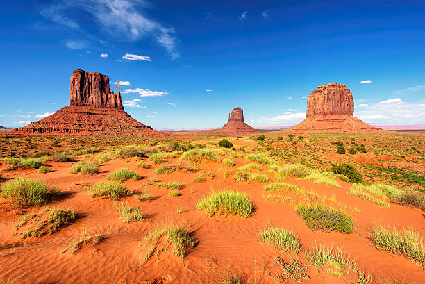 istock The famous Buttes of Monument Valley, Utah 598237720