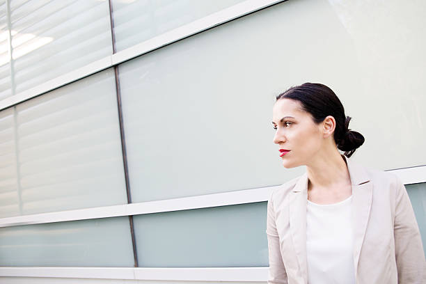 istock Woman dressed up for bussines world 598238746