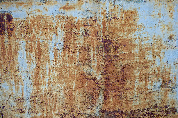 istock Grunge rusty metal texture with gray paint 598243094