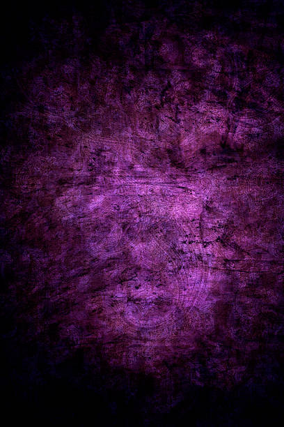 istock Purple Floral Abtract Background 598250112