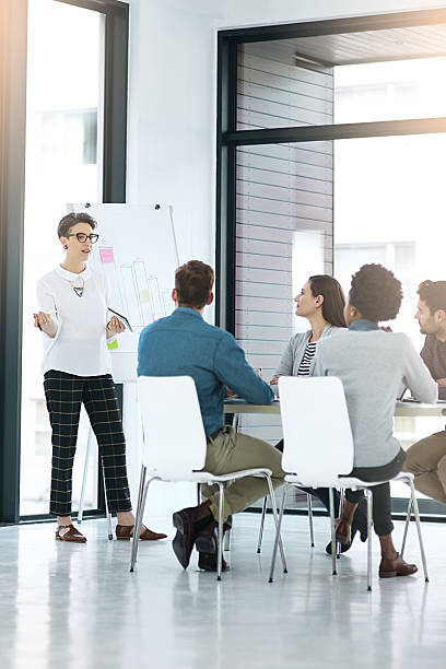 istock Collaborating as a team is the quickest way to success 598251748